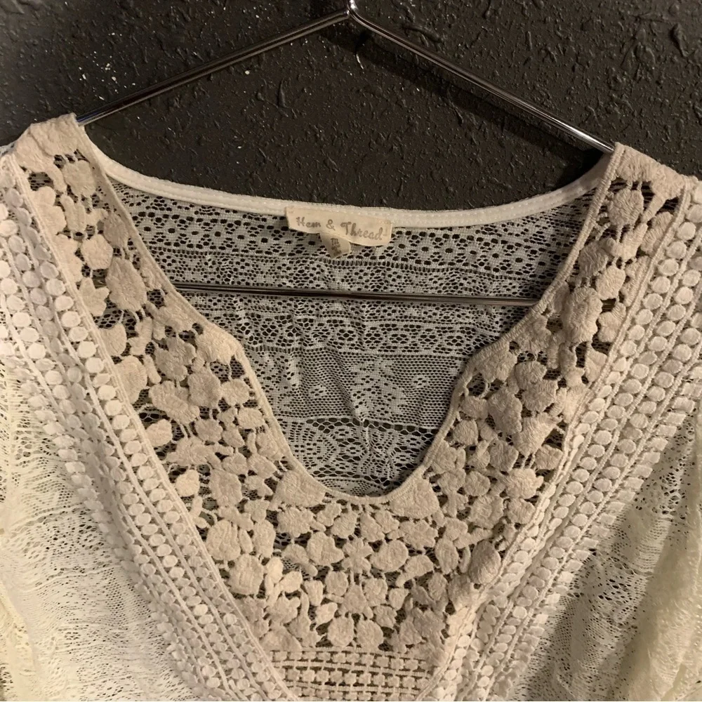 Women’s Hem and Thread Blouse